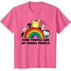 image:imageHello Kitty and Friends Kind People are My Kinda People TShirtPink Heather