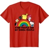 image:imageHello Kitty and Friends Kind People are My Kinda People TShirtRed