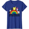 image:imageHello Kitty and Friends Kind People are My Kinda People TShirtRoyal Blue