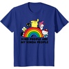 image:imageHello Kitty and Friends Kind People are My Kinda People TShirtRoyal Blue