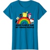 image:imageHello Kitty and Friends Kind People are My Kinda People TShirtSapphire Blue