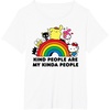 image:imageHello Kitty and Friends Kind People are My Kinda People TShirtWhite