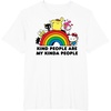 image:imageHello Kitty and Friends Kind People are My Kinda People TShirtWhite