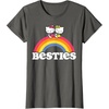 image:imageHello Kitty and Mimmy Besties Tee Shirt TShirtAsphalt Grey