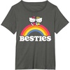 image:imageHello Kitty and Mimmy Besties Tee Shirt TShirtAsphalt Grey