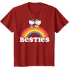 image:imageHello Kitty and Mimmy Besties Tee Shirt TShirtCranberry Red