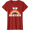 image:imageHello Kitty and Mimmy Besties Tee Shirt TShirtCranberry Red
