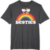 image:imageHello Kitty and Mimmy Besties Tee Shirt TShirtDark Heather Grey