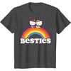 image:imageHello Kitty and Mimmy Besties Tee Shirt TShirtDark Heather Grey