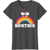 image:imageHello Kitty and Mimmy Besties Tee Shirt TShirtDark Heather Grey