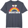image:imageHello Kitty and Mimmy Besties Tee Shirt TShirtHeather Blue