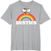 image:imageHello Kitty and Mimmy Besties Tee Shirt TShirtHeather Grey