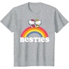image:imageHello Kitty and Mimmy Besties Tee Shirt TShirtHeather Grey