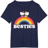 image:imageHello Kitty and Mimmy Besties Tee Shirt TShirtNavy Blue