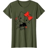 image:imageHello Kitty and Tiny Chum Tee TShirtOlive Green