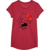 image:imageHello Kitty and Tiny Chum Tee TShirtRed Heather