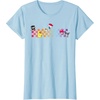 image:imageHello Sanrio Characters Checkerboard Tee Shirt TShirtBaby Blue
