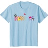 image:imageHello Sanrio Characters Checkerboard Tee Shirt TShirtBaby Blue