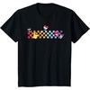 image:imageHello Sanrio Characters Checkerboard Tee Shirt TShirtBlack