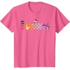 image:imageHello Sanrio Characters Checkerboard Tee Shirt TShirtPink Heather
