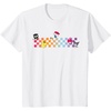 image:imageHello Sanrio Characters Checkerboard Tee Shirt TShirtWhite