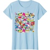 image:imageHello Sanrio Hello Kitty City Scene Tee Shirt TShirtBaby Blue
