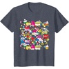 image:imageHello Sanrio Hello Kitty City Scene Tee Shirt TShirtHeather Blue
