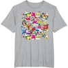 image:imageHello Sanrio Hello Kitty City Scene Tee Shirt TShirtHeather Grey