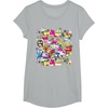 image:imageHello Sanrio Hello Kitty City Scene Tee Shirt TShirtHeather Grey