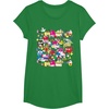 image:imageHello Sanrio Hello Kitty City Scene Tee Shirt TShirtKelly Green