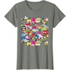 image:imageHello Sanrio Hello Kitty City Scene Tee Shirt TShirtOlive Heather