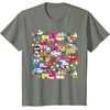 image:imageHello Sanrio Hello Kitty City Scene Tee Shirt TShirtOlive Heather