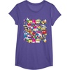 image:imageHello Sanrio Hello Kitty City Scene Tee Shirt TShirtPurple Heather