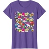 image:imageHello Sanrio Hello Kitty City Scene Tee Shirt TShirtPurple Heather