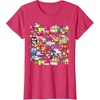 image:imageHello Sanrio Hello Kitty City Scene Tee Shirt TShirtRed Heather