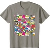 image:imageHello Sanrio Hello Kitty City Scene Tee Shirt TShirtSlate Grey