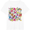 image:imageHello Sanrio Hello Kitty City Scene Tee Shirt TShirtWhite