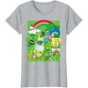 image:imageHello Sanrio Seeing Green St Patricks Day Tee Shirt TShirtHeather Grey