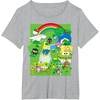 image:imageHello Sanrio Seeing Green St Patricks Day Tee Shirt TShirtHeather Grey