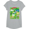 image:imageHello Sanrio Seeing Green St Patricks Day Tee Shirt TShirtHeather Grey