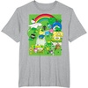 image:imageHello Sanrio Seeing Green St Patricks Day Tee Shirt TShirtHeather Grey