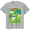 image:imageHello Sanrio Seeing Green St Patricks Day Tee Shirt TShirtHeather Grey
