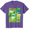 image:imageHello Sanrio Seeing Green St Patricks Day Tee Shirt TShirtPurple Heather