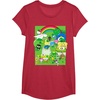 image:imageHello Sanrio Seeing Green St Patricks Day Tee Shirt TShirtRed Heather
