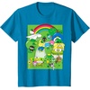 image:imageHello Sanrio Seeing Green St Patricks Day Tee Shirt TShirtSapphire Blue