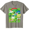 image:imageHello Sanrio Seeing Green St Patricks Day Tee Shirt TShirtSlate Grey