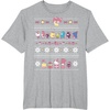 image:imageHello Sanrio Ugle Christmas Sweater Tee Shirt TShirtHeather Grey