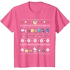 image:imageHello Sanrio Ugle Christmas Sweater Tee Shirt TShirtPink Heather