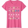 image:imageHello Sanrio Ugle Christmas Sweater Tee Shirt TShirtPink Heather