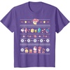 image:imageHello Sanrio Ugle Christmas Sweater Tee Shirt TShirtPurple Heather